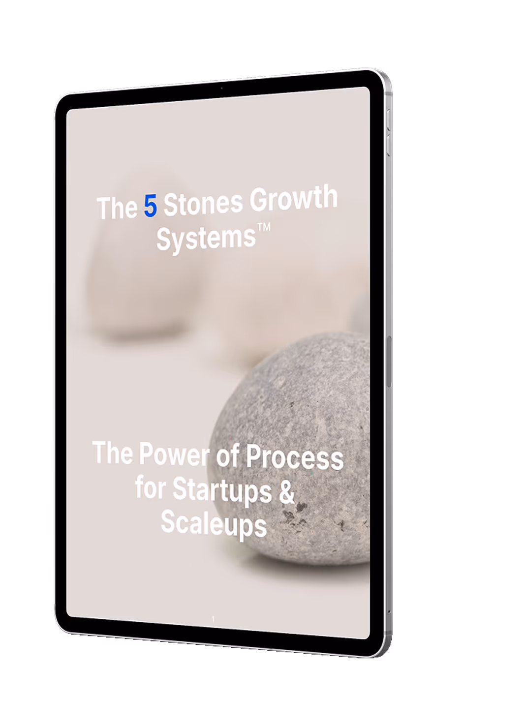 The Power of Process free eBook on an iPad